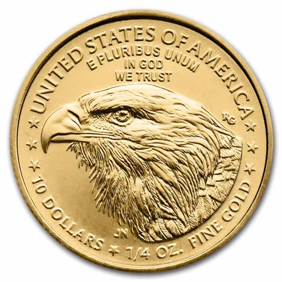 image 10 dollars American Eagle 1/4 oz gold – coinbay\.ae marketplace