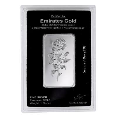 image 1 oz Silver Emirates gold Bar – coinbay\.ae marketplace