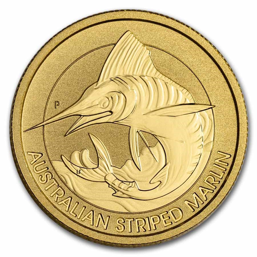 image 25 dollars Australia Striped Marlin 1/4 oz gold – coinbay\.ae marketplace