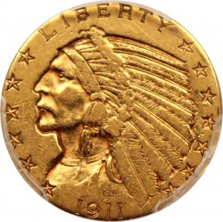 картинка 5 dollars USA Indian Head Gold (1908-1929) Au 7.52 gr – площадка coinbay.ae