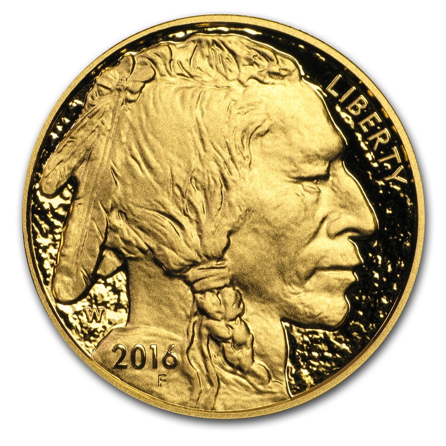 картинка 50 dollars USA. American Buffalo proof 2016, 1 oz gold – площадка coinbay.ae