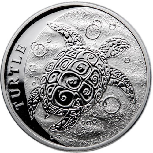 image 2 dollars niue Turtle 2021 1 oz silver – coinbay\.ae marketplace
