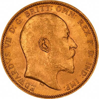 image Sovereign -Edward VII - 1909 – coinbay\.ae marketplace