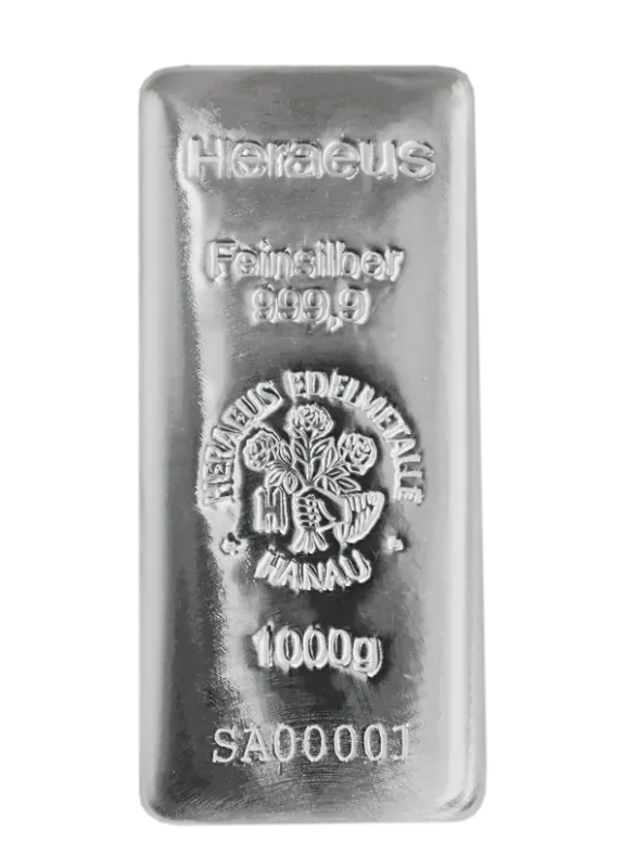 картинка 1 kg Argor Heraeus Silver Bar – площадка coinbay.ae