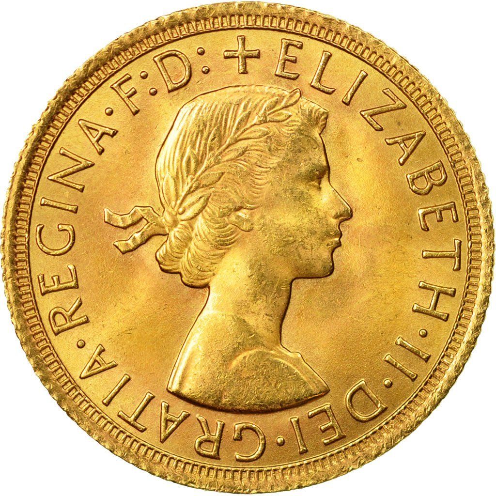 картинка Sovereign Great Britain Queen Elizabeth II, Au 7.32 gr – площадка coinbay.ae