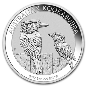 image 1 dollar Australia Kookaburra 2017 1 oz silver – coinbay\.ae marketplace
