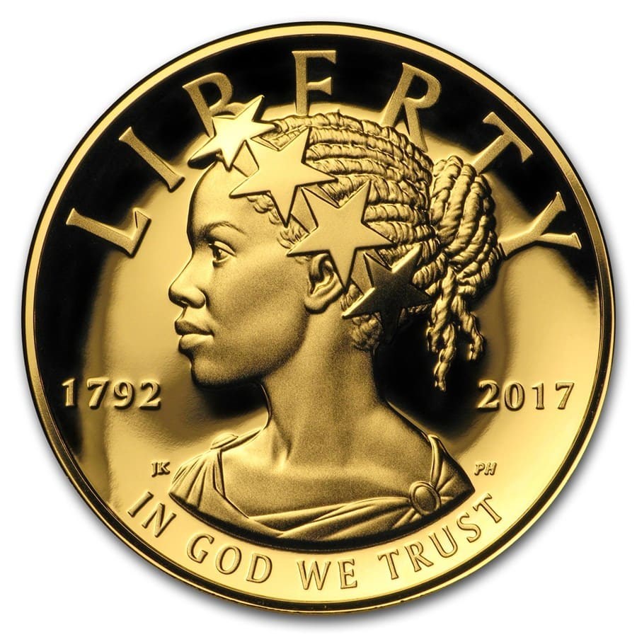 картинка 100 dollars USA 2017-W High Relief American Liberty Proof, 1 oz gold – площадка coinbay.ae