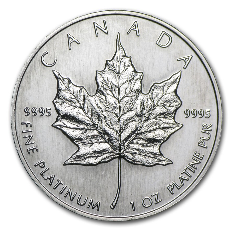 image 50 dolars Canada Maple Leaf 1 oz platinum – coinbay\.ae marketplace